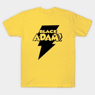 BLACK ADAM - 1 Color BLACK T-Shirt